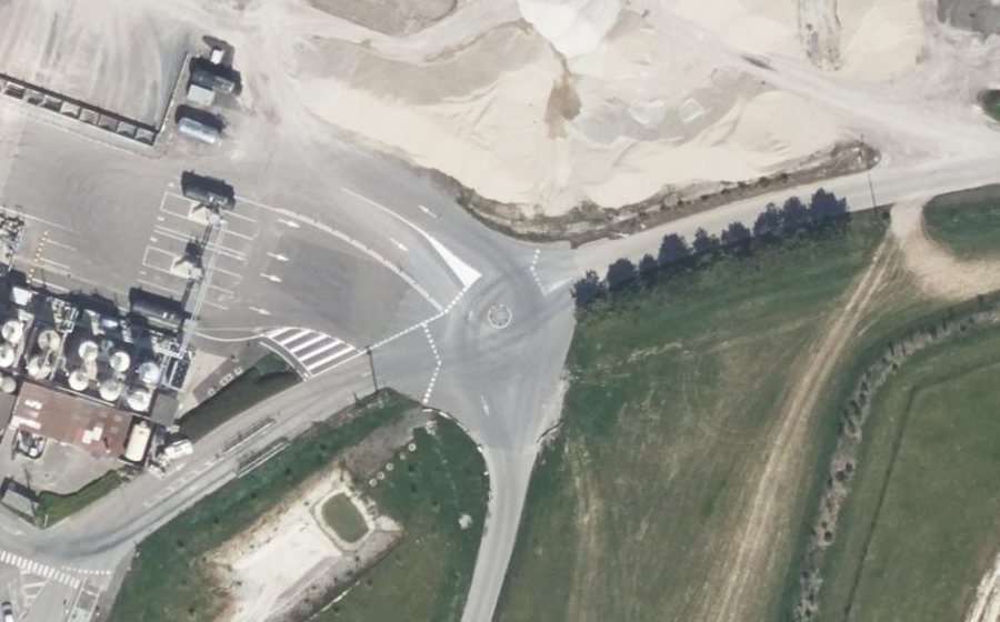 Vue aérienne du Mini-giratoire n°13238981071