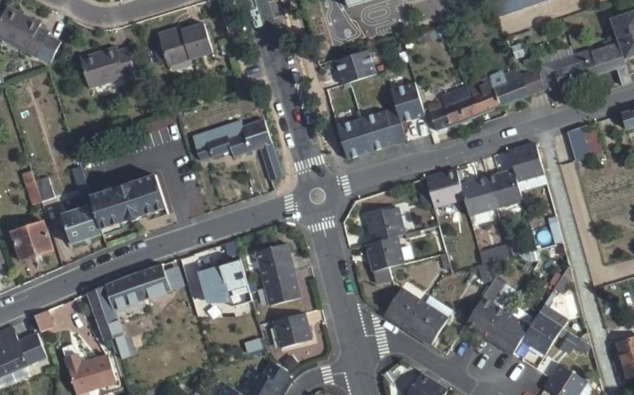 Vue aérienne du Mini-giratoire n°13287908534