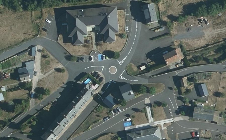 Vue aérienne du Mini-giratoire n°13348653964