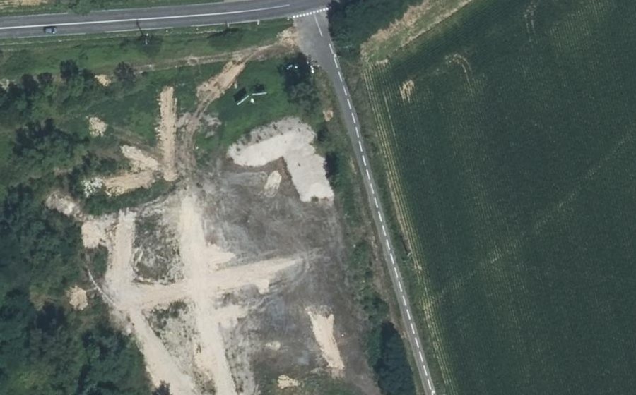 Vue aérienne du Mini-giratoire n°13432736757