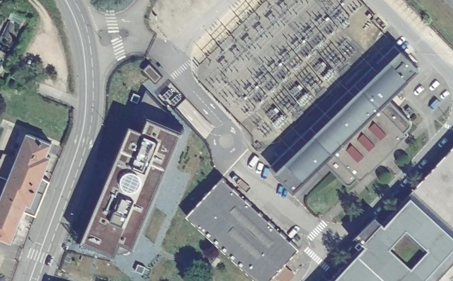 Vue aérienne du Mini-giratoire n°13538840710