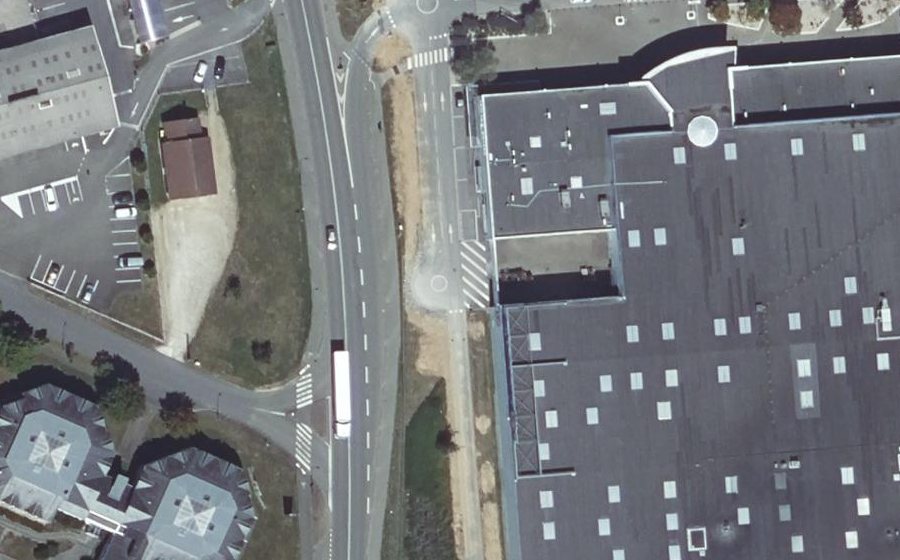 Vue aérienne du Mini-giratoire n°13668957003