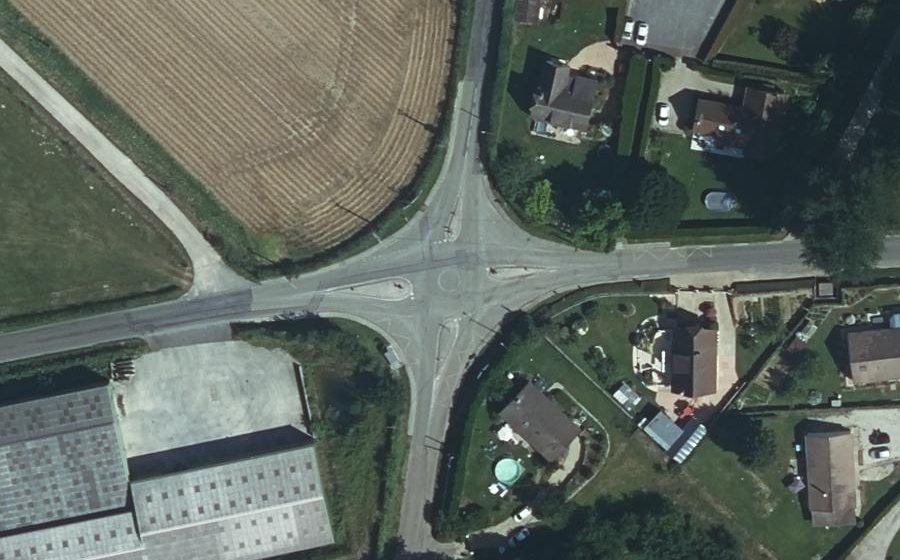 Vue aérienne du Mini-giratoire n°13732701477