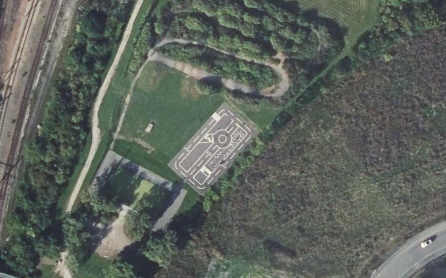 Vue aérienne du Mini-giratoire n°13752851381
