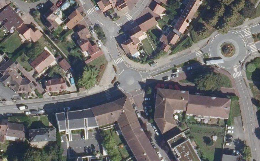 Vue aérienne du Mini-giratoire n°13767307646