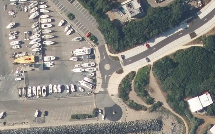 Vue aérienne du Mini-giratoire n°13823753343