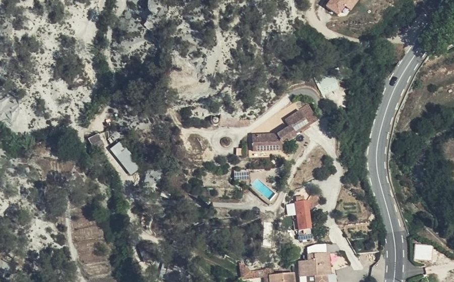 Vue aérienne du Mini-giratoire n°13896308735