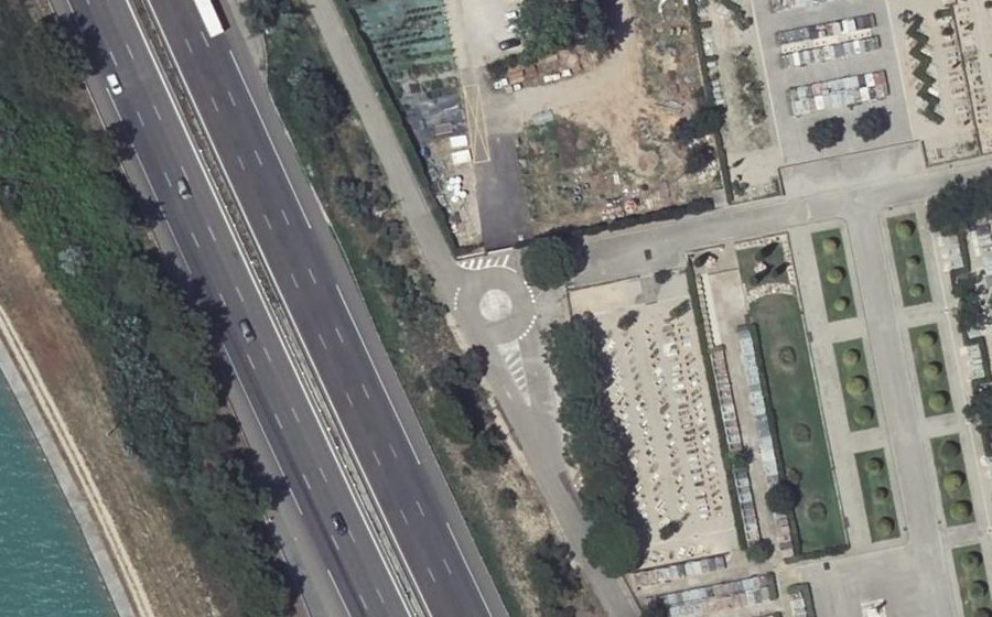 Vue aérienne du Mini-giratoire n°13952239081