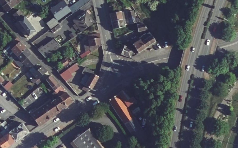 Vue aérienne du Mini-giratoire n°14055793843