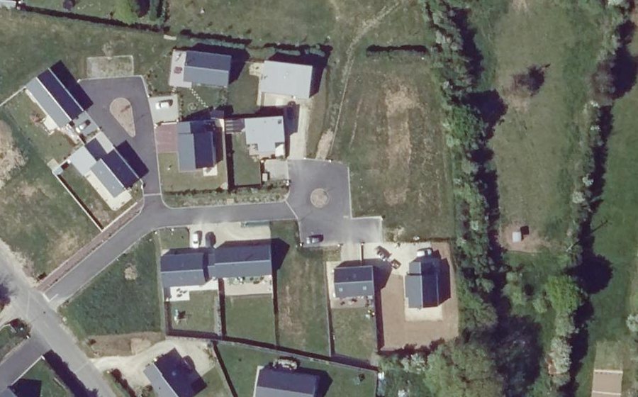 Vue aérienne du Mini-giratoire n°14080856136