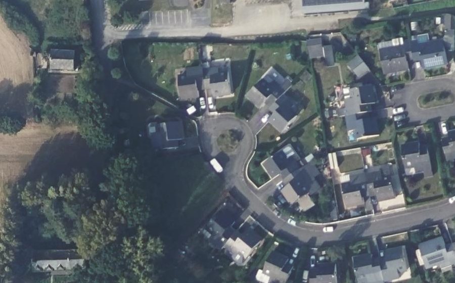 Vue aérienne du Rue du Vert Village