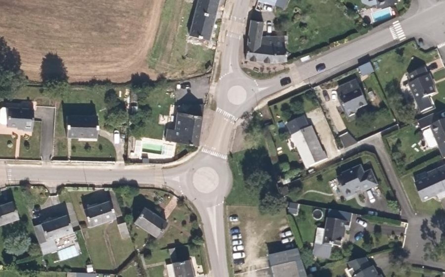 Vue aérienne du Rue Joseph Dreano