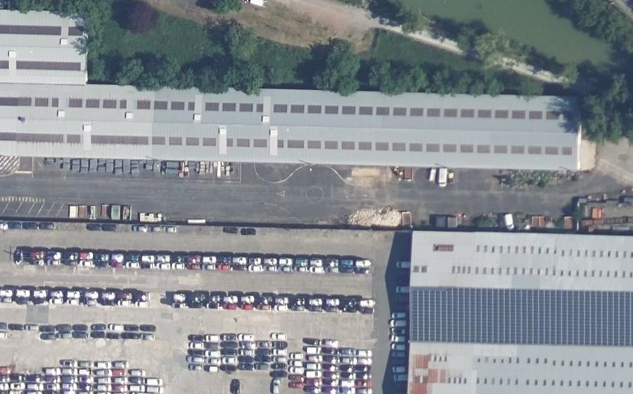 Vue aérienne du Rond-point anonyme n°1148105635