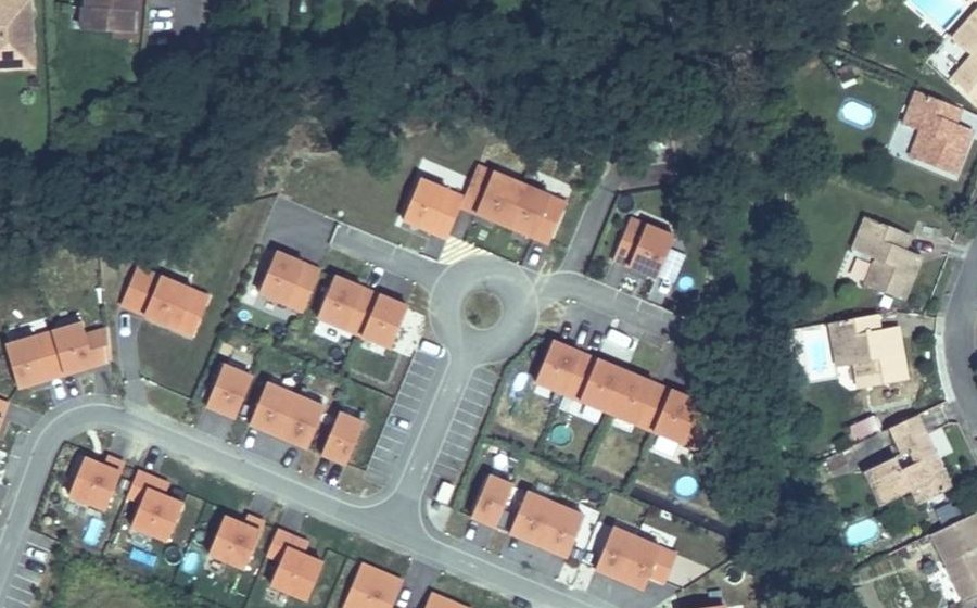 Vue aérienne du Rue du Roye