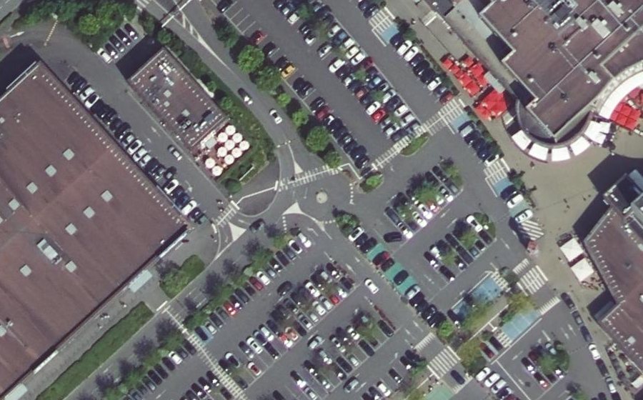 Vue aérienne du Rond-point anonyme n°1153123457