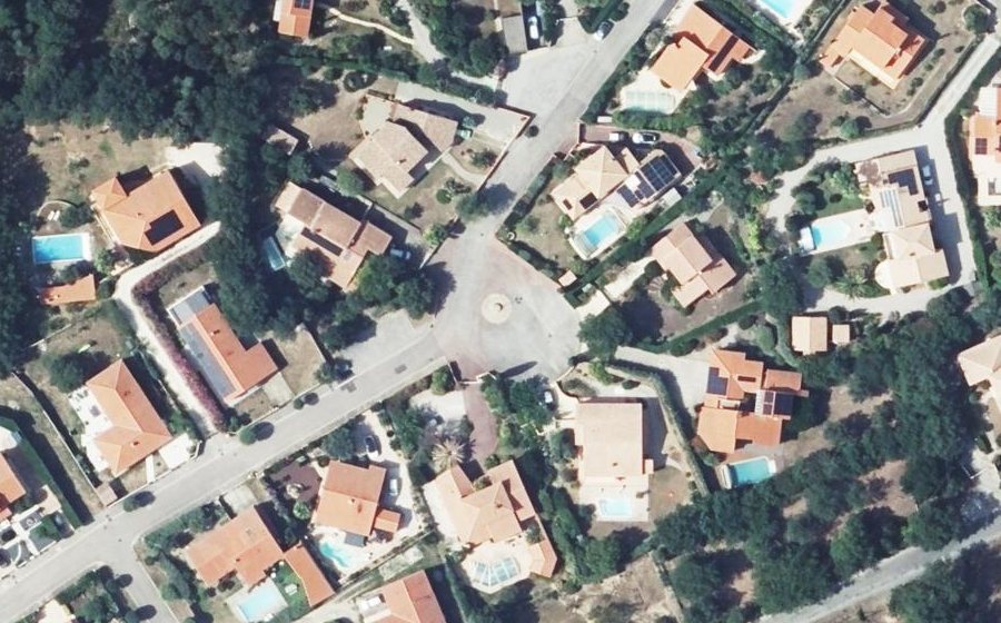 Vue aérienne du Avenue du Mas Py