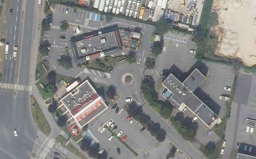 Vue aérienne du Rue Guynemer