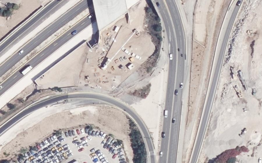 Vue aérienne du Rond-point anonyme n°1161761314
