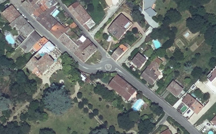 Vue aérienne du Chemin des Pesquiès