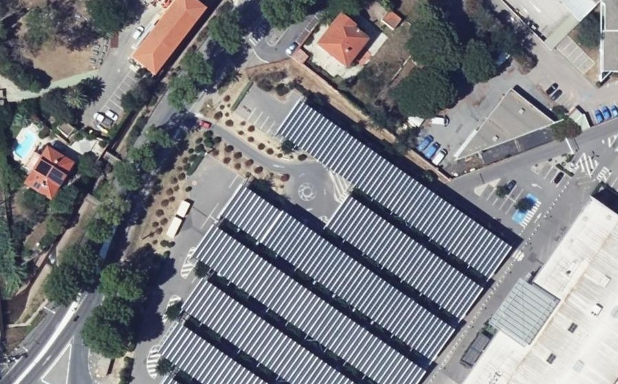 Vue aérienne du Rond-point anonyme n°1168339273