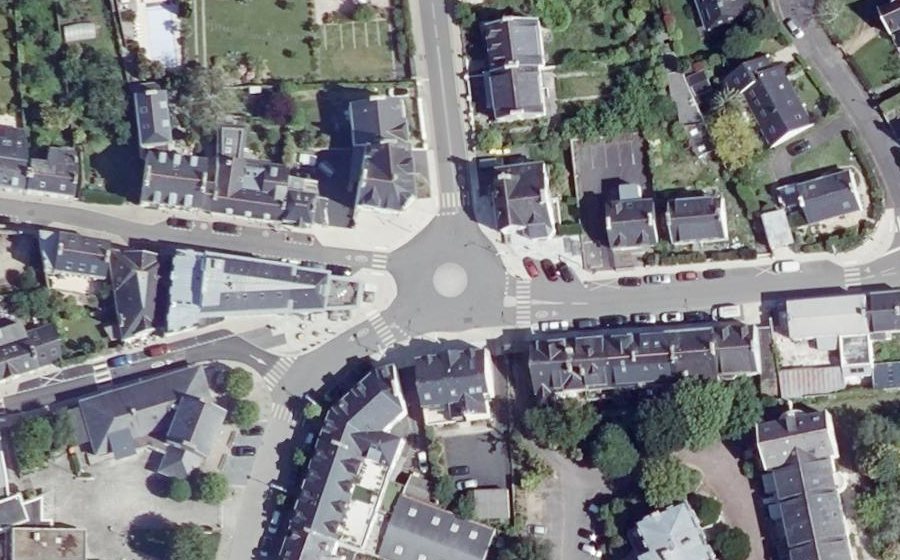Vue aérienne du Rond-point anonyme n°1171529871