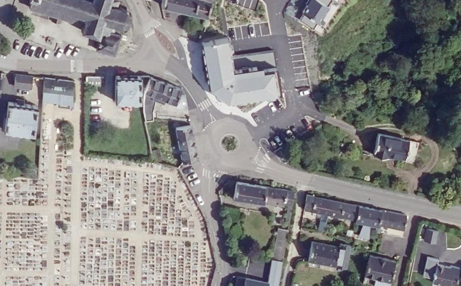Vue aérienne du Rond-point anonyme n°1171628883