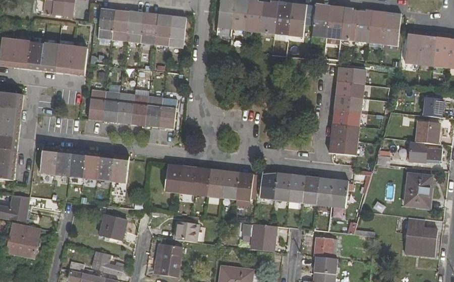 Vue aérienne du Rond-point anonyme n°1178468769