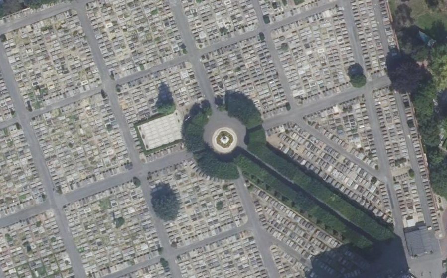 Vue aérienne du Rond-point anonyme n°118058556