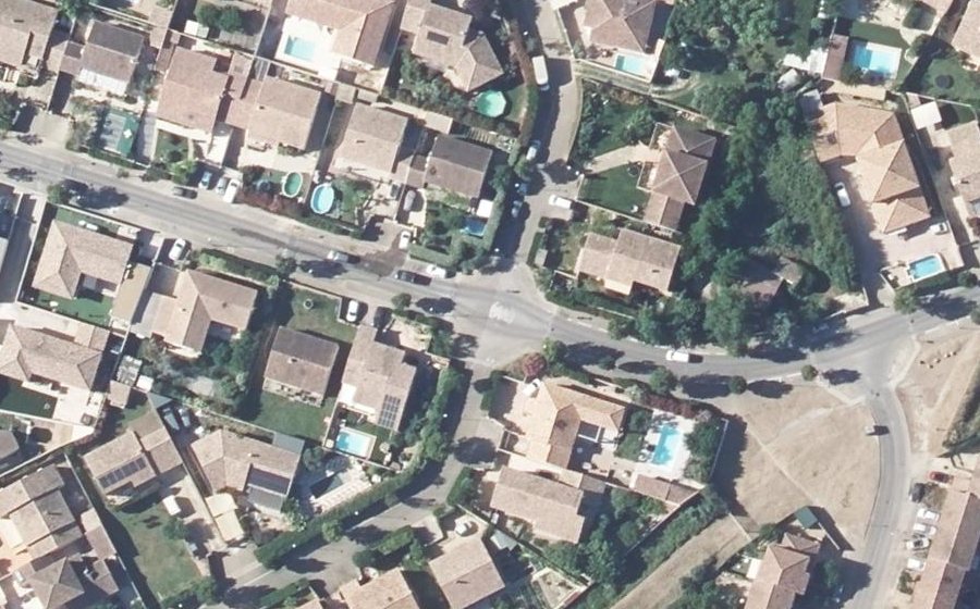 Vue aérienne du Rond-point anonyme n°1181080048