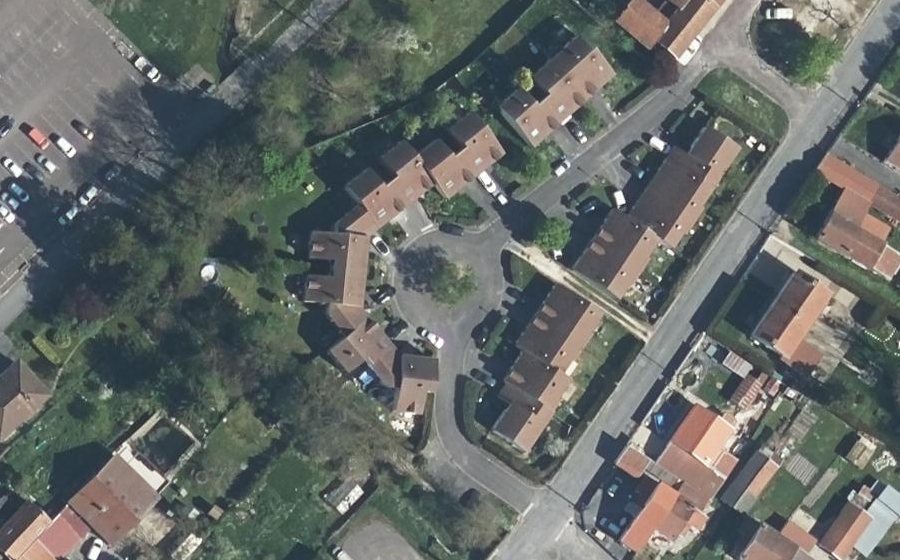 Vue aérienne du Rue Paul Bérard