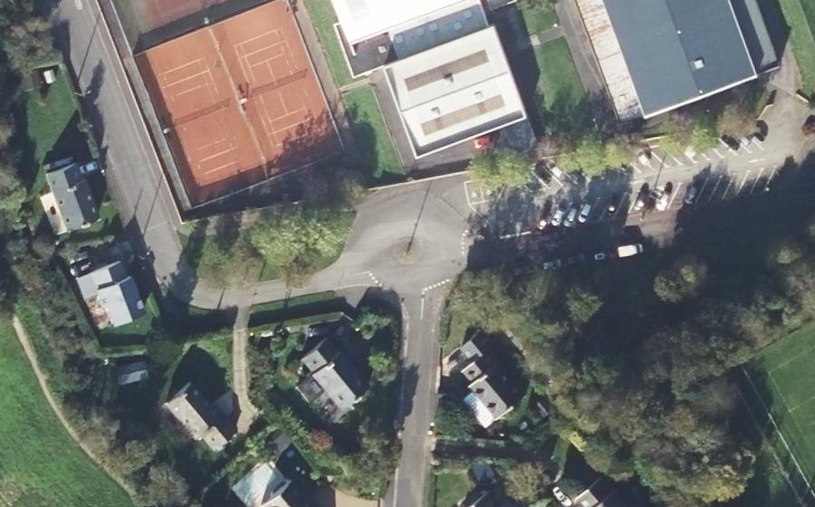 Vue aérienne du Rue Jean Zay