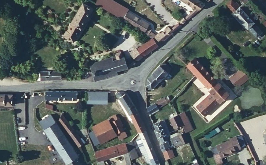 Vue aérienne du Rond-point anonyme n°1190756134