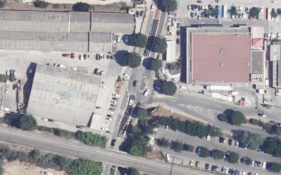 Vue aérienne du Rond-point anonyme n°1197090960