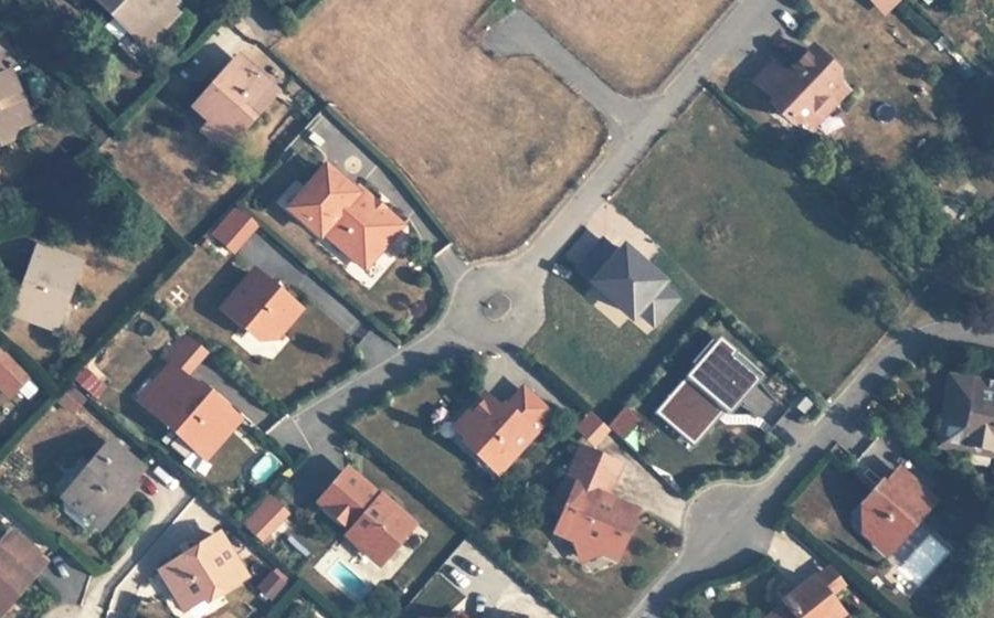 Vue aérienne du Chemin de Charmoisy