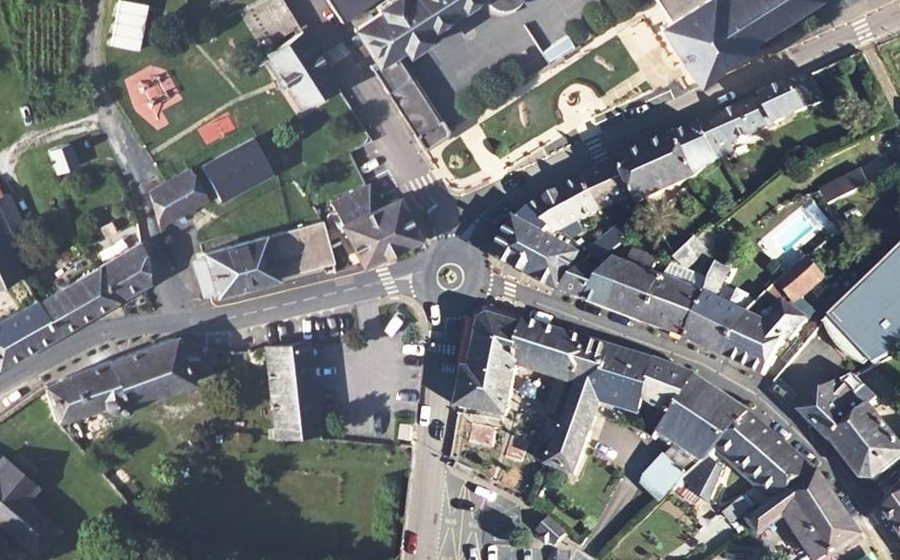 Vue aérienne du Avenue Jean Vinatier