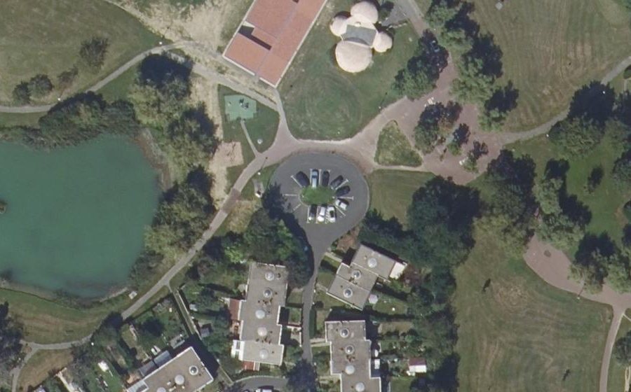 Vue aérienne du Rue du Petit Fief
