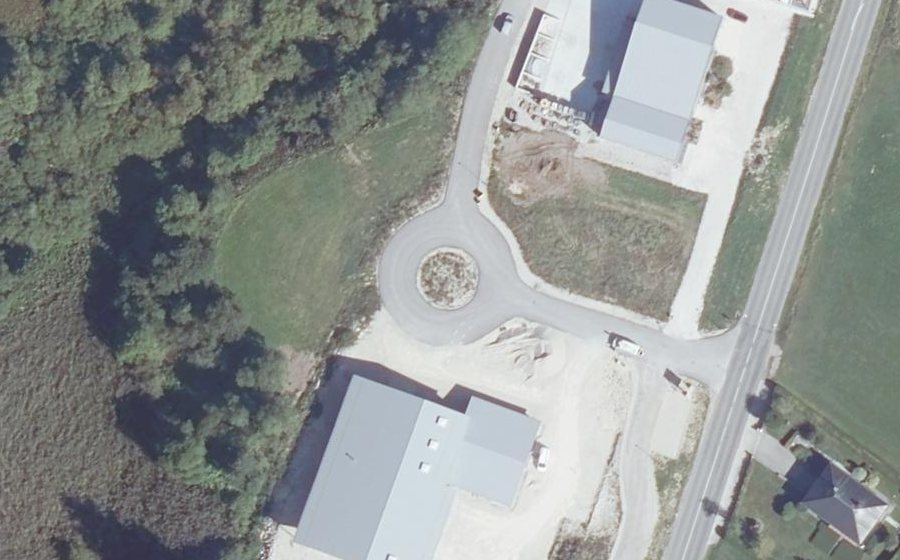 Vue aérienne du Route de Pontarlier