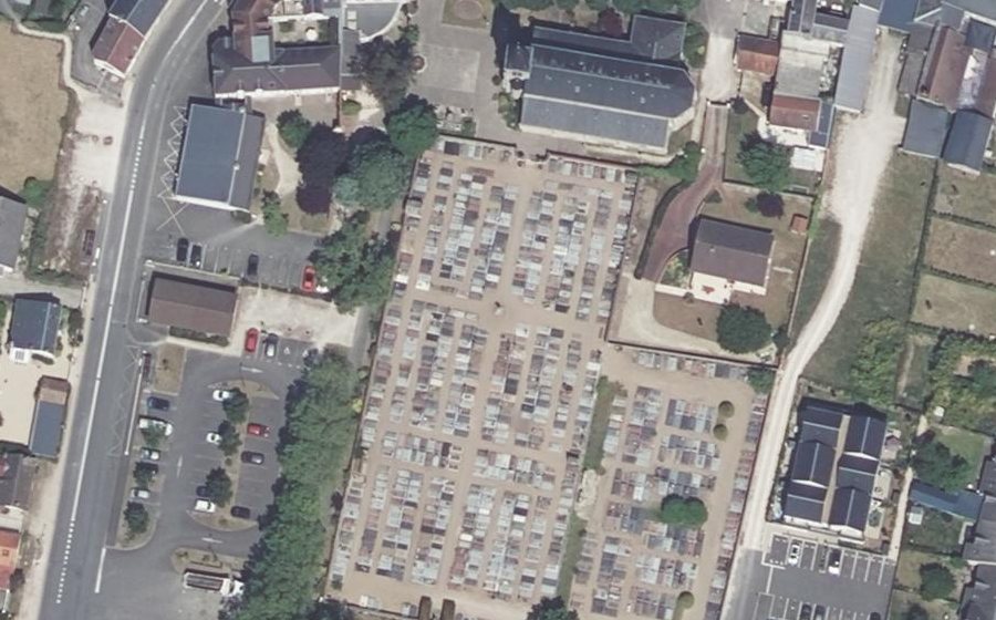 Vue aérienne du Rond-point anonyme n°1210774134
