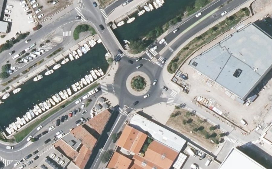 Vue aérienne du Rond-point anonyme n°12146887