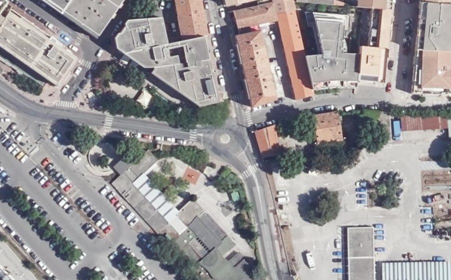 Vue aérienne du Rpt Hippolyte ADAM