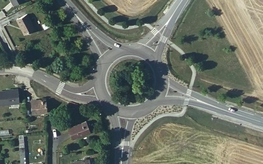 Vue aérienne du Carel et Fouché