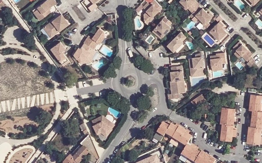 Vue aérienne du Rue Antoine Fortuné Marion