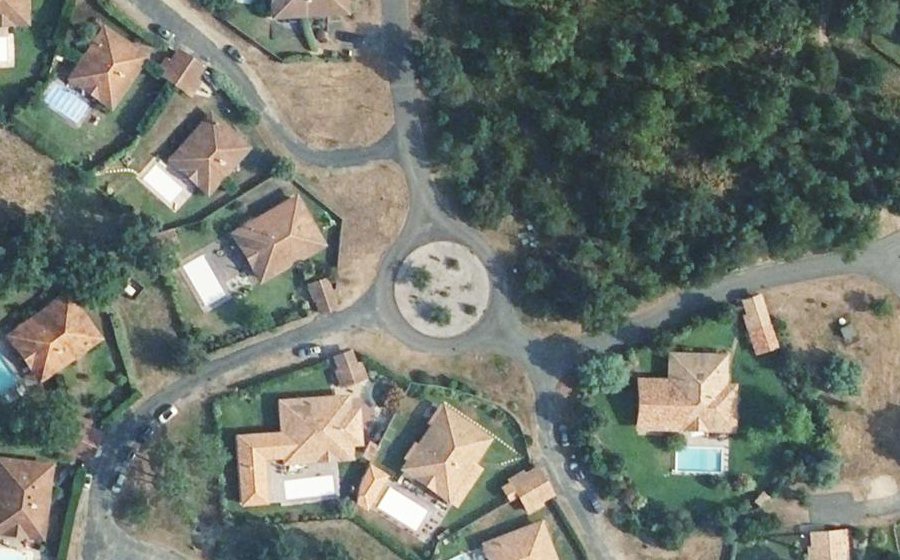 Vue aérienne du La Prade