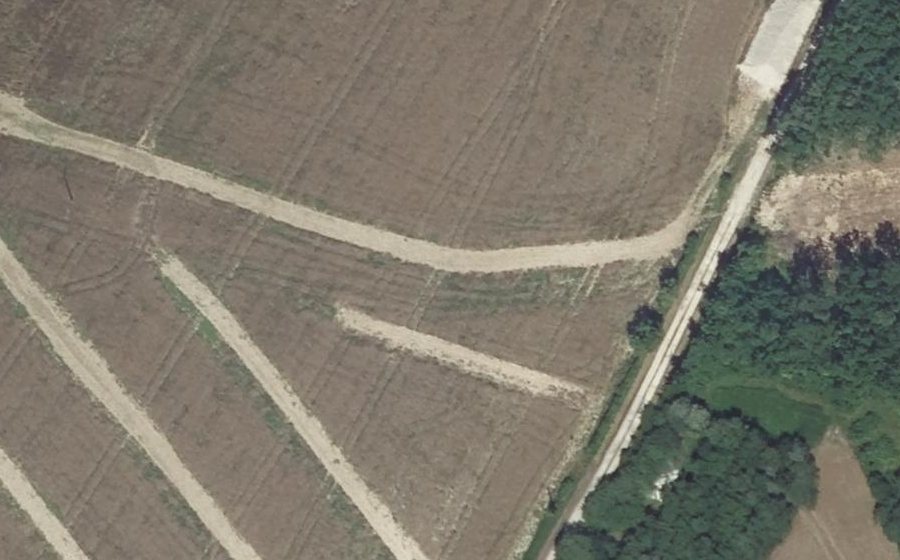 Vue aérienne du Rond-point anonyme n°1231169179