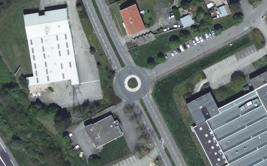 Vue aérienne du Rue Agricol Perdiguier