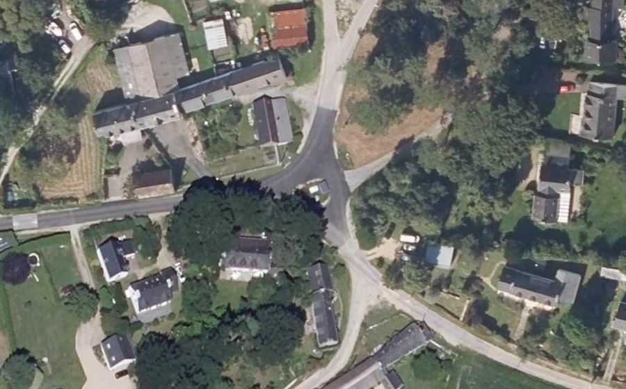 Vue aérienne du Plazen Penhoet