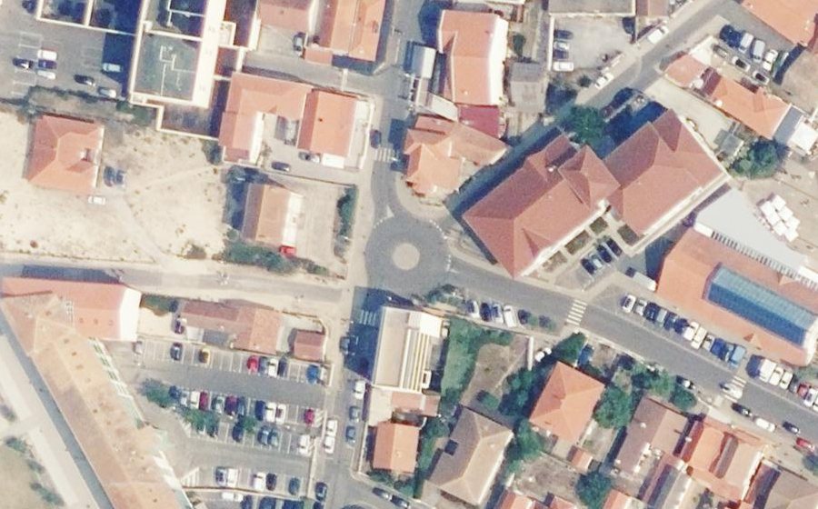 Vue aérienne du Rue Brémontier
