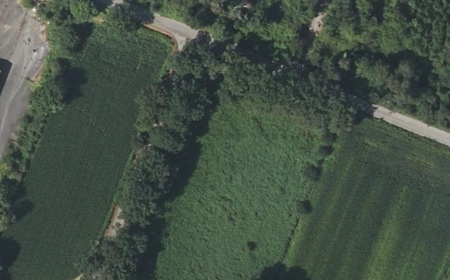 Vue aérienne du Projet de construction de l'échangeur de Pau-Morlàas