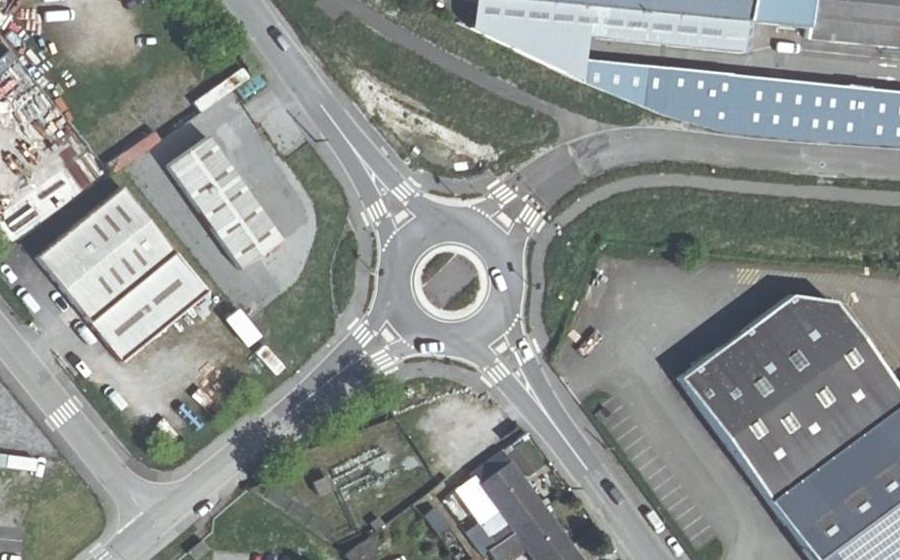 Vue aérienne du Rue Jean-Baptiste Marcet
