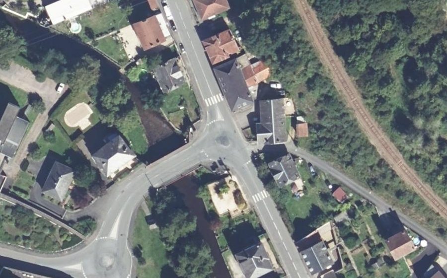 Vue aérienne du Rue du Docteur Aimé Audubert